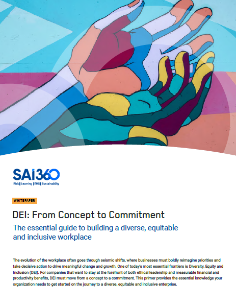 DEI: From Concept to Commitment | SAI360 whitepaper