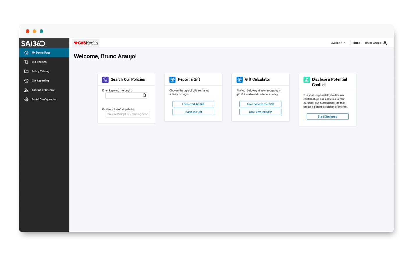 Policy Management Portal