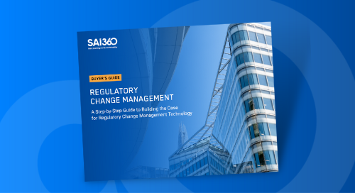 Buyer’s Guide to Regulatory Change Management Software