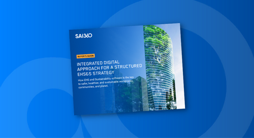 SAI360 EHS Software buyer's guide