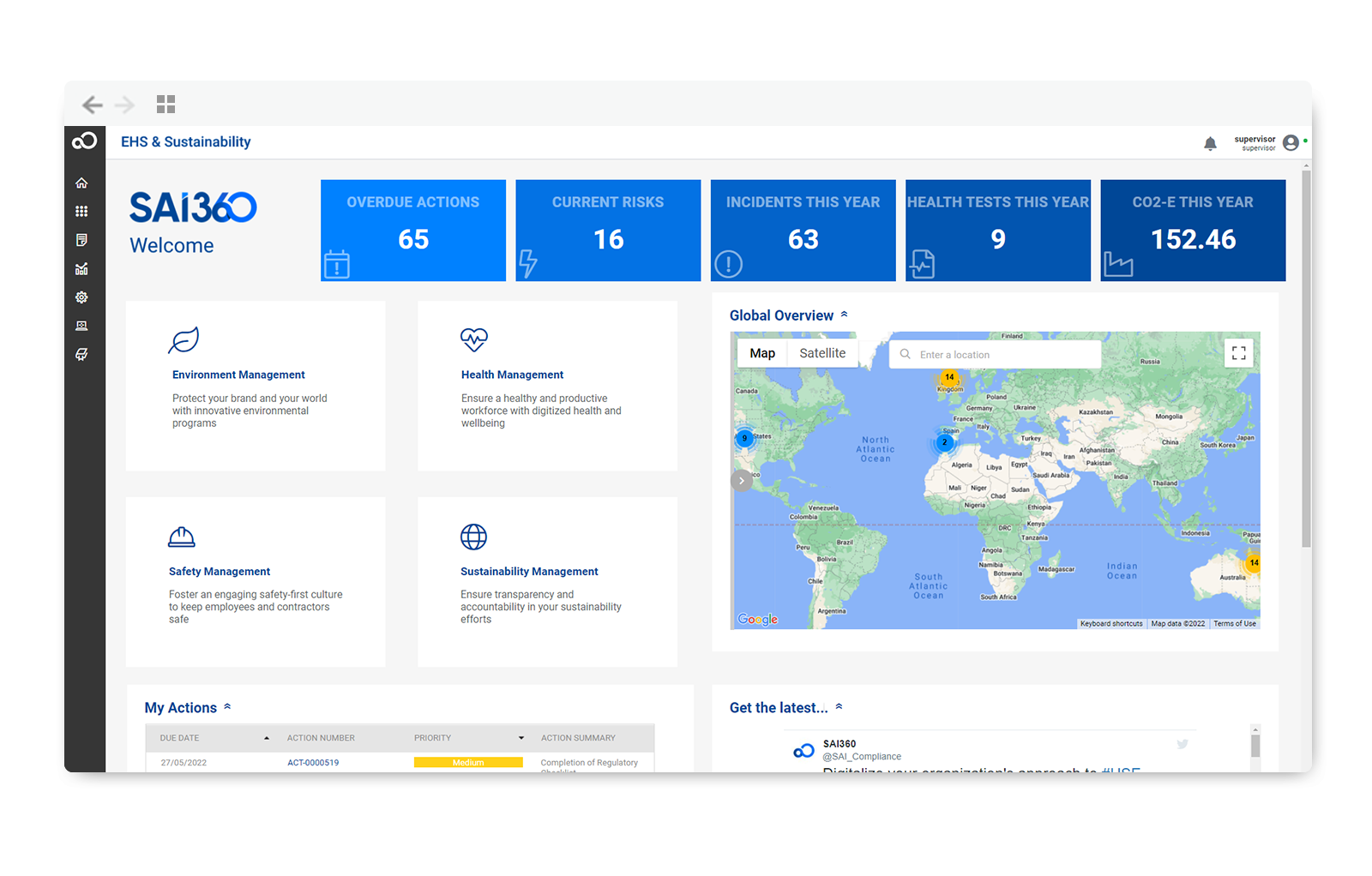 home-dashboard_FRMT EHS and Sustainability Dashboard