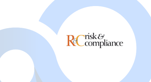 Risk and Compliance Magazine article reprint