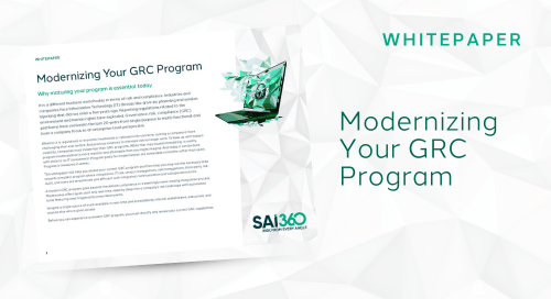 Modernizing GRC