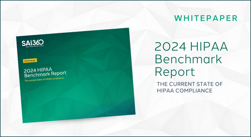 2024 HIPAA Report Border 2024 HIPAA Benchmark Report