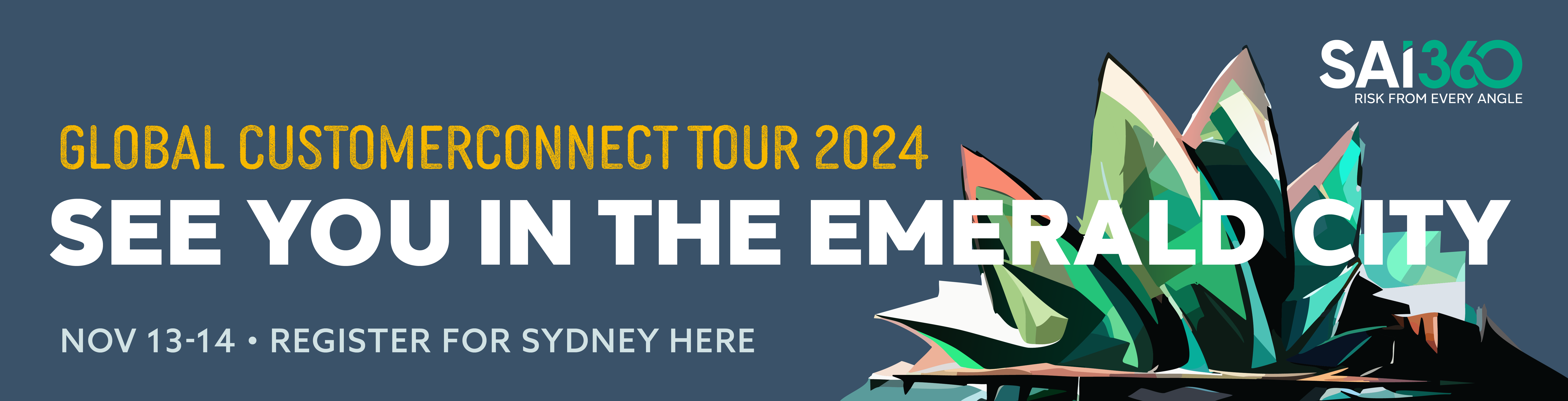 Sydney GRC customer summit banner