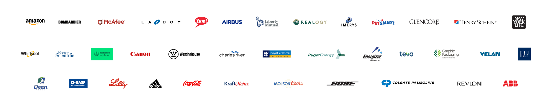 Learning Customer Logos SAI360 Learning
