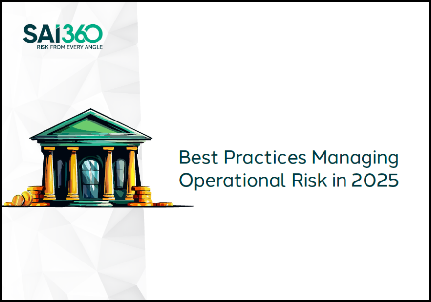 Op risk best practices eBook cover