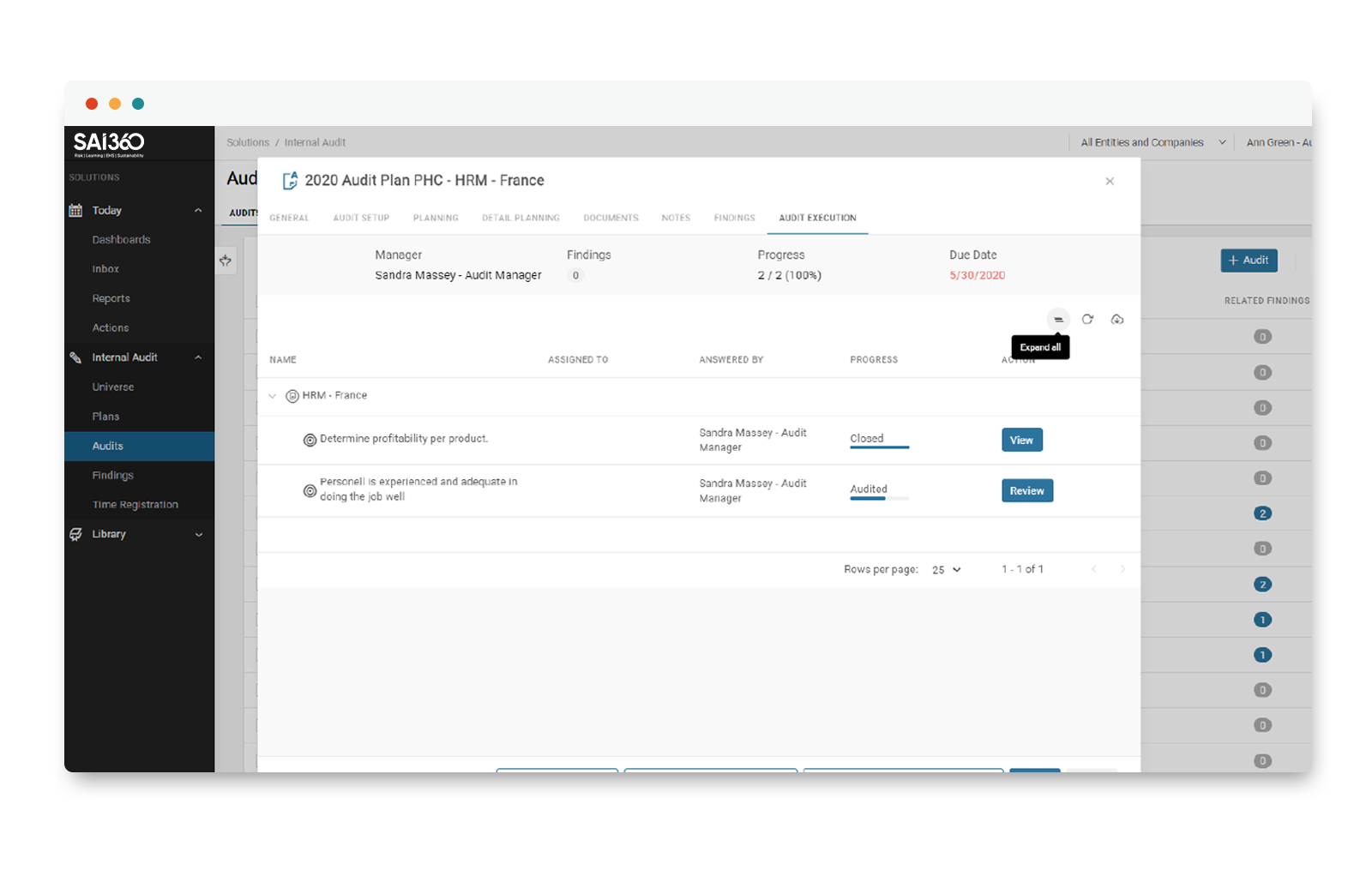 Internal Audit Software