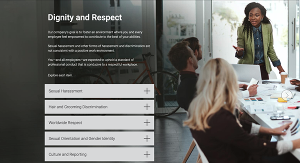 Dignity & Respect in the Global Workplace