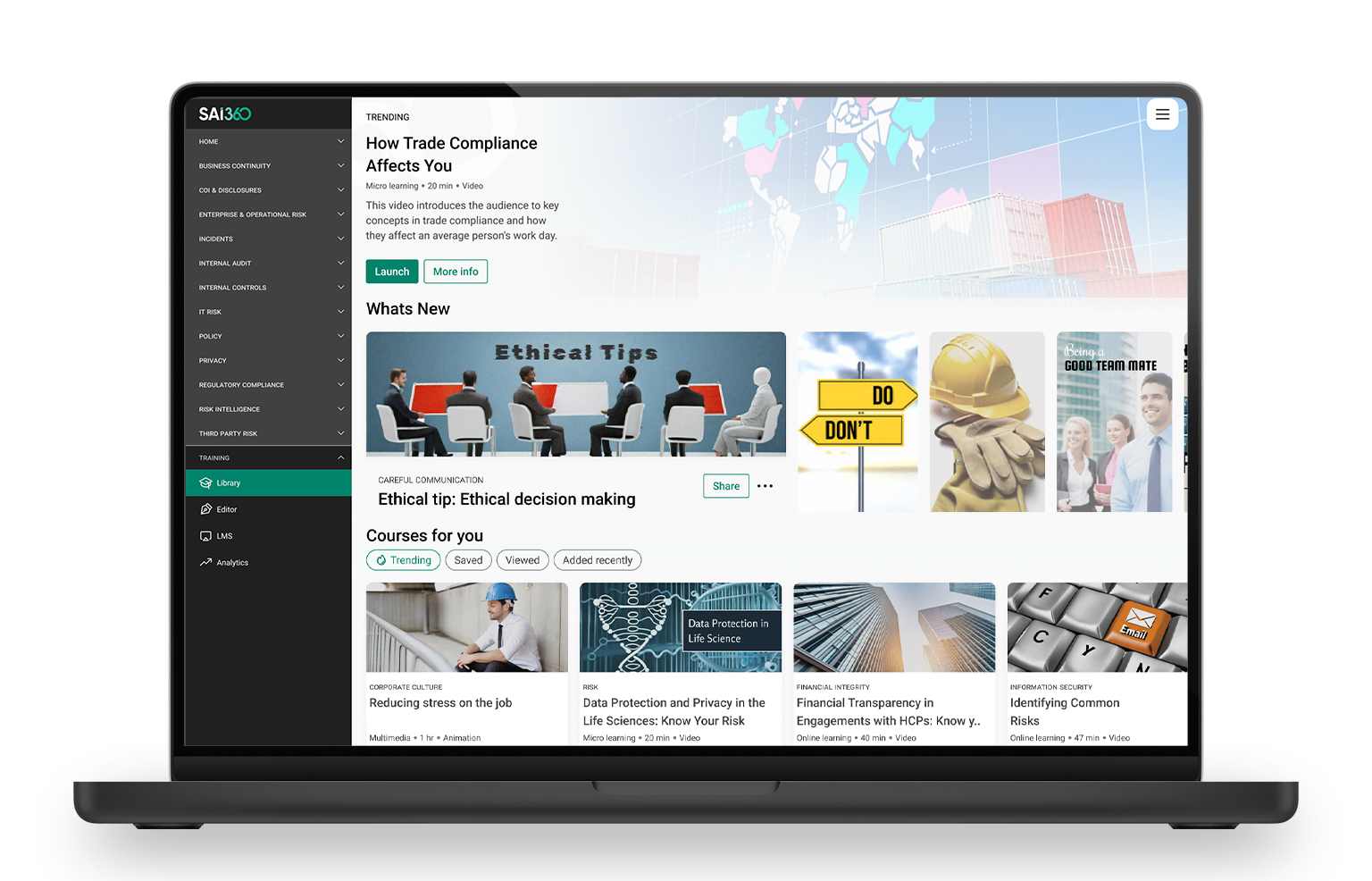 Ethics & Compliance Training