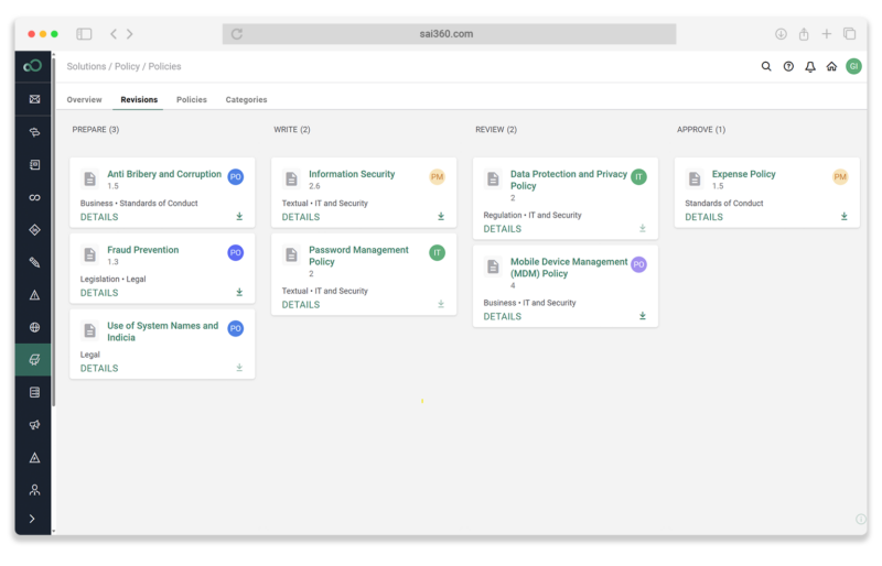 Manage Policy Attestations
