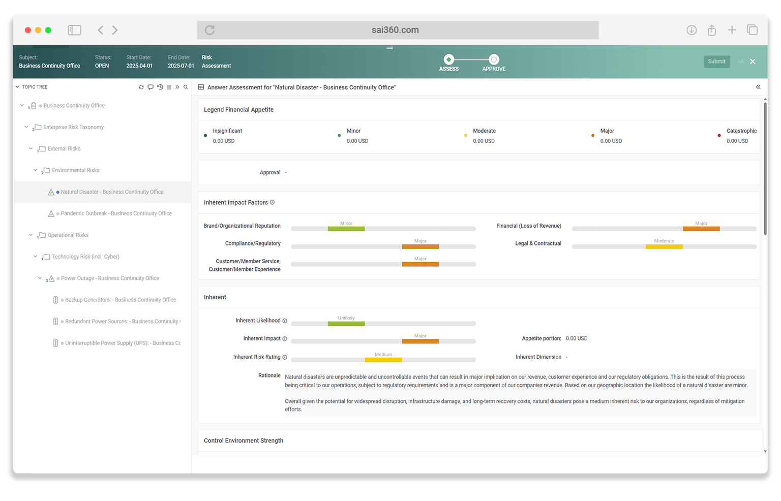 Enterprise and Operational Risk Management Software Solutions