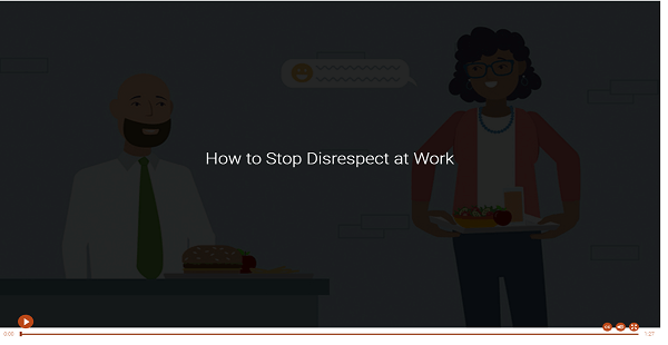 How to Stop Disrespect at Work