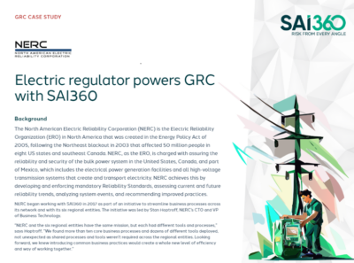 NERC Case Study