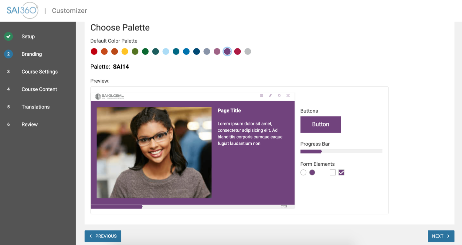 Self-Service Customization Technology