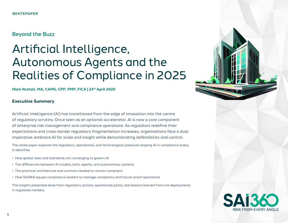 The future of compliance is integrated