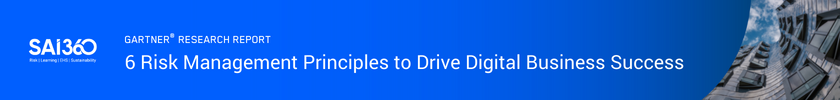 Read the Gartner Research Report: 6 Risk Management Principles to Drive Digital Business Success