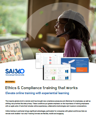 Online E&C Learning that Works: Read the whitepaper