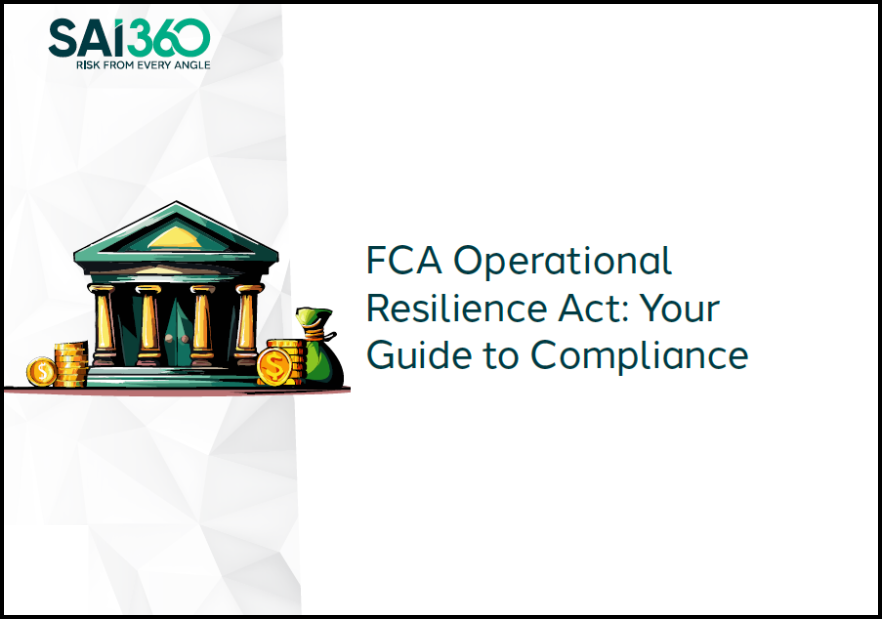 FCA operational resilience act Your guide to compliance