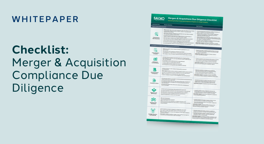 M&A Checklist