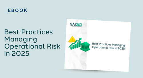 Managing Operational Risk