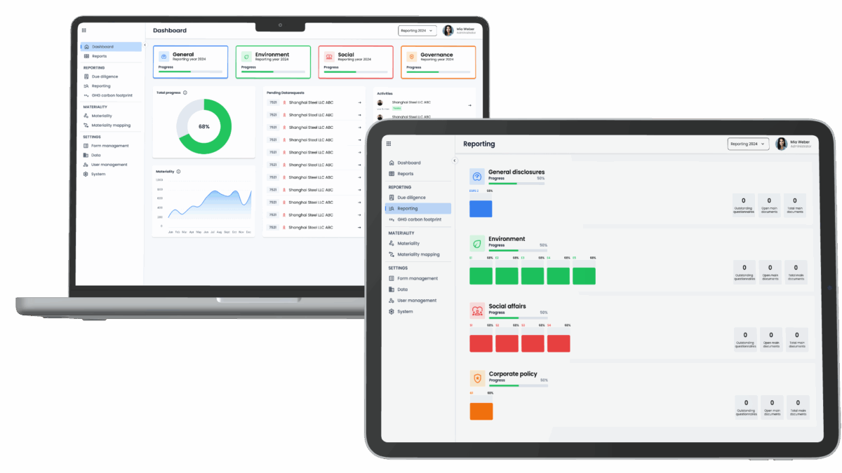 CSRD Reporting Tool | EU CSRD Software | SAI360