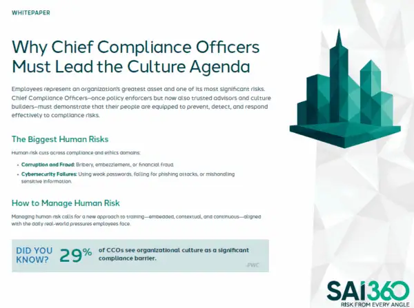 Chief Compliance Officer Whitepaper
