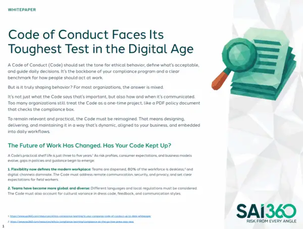 The future of compliance is integrated