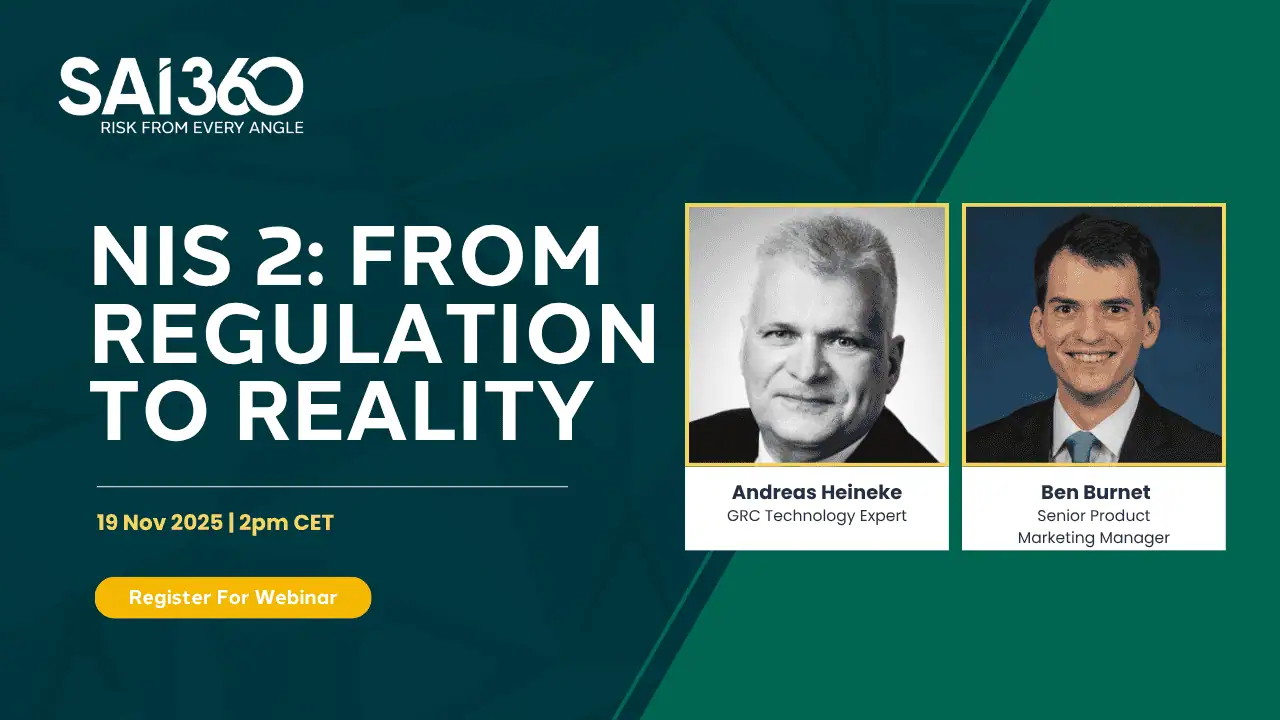 Aligning Enterprise Risk and Compliance in Highly Regulated Industries Webinar