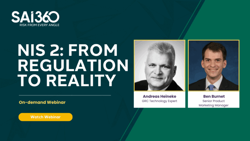 Nis2: From regulation to reality webinar