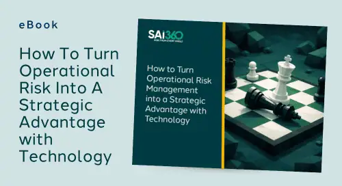 Learn how modern technology transforms operational risk management into a strategic advantage with integrated data, AI‑driven insights, and real-time visibility.