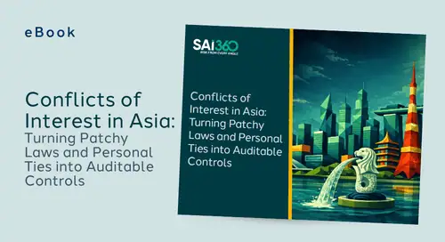 Learn how growing markets and cultural norms shape conflicts of interest in Asia, and discover scalable, risk‑based approaches for building auditable COI programs.
