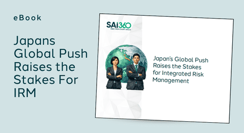 Learn why Japanese financial institutions need Integrated Risk Management to manage growing global risk and evolving FSA requirements.