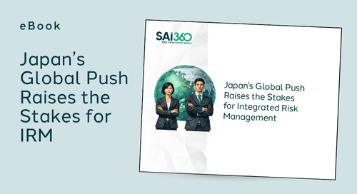 Learn why Japanese financial institutions need Integrated Risk Management to manage growing global risk and evolving FSA requirements.