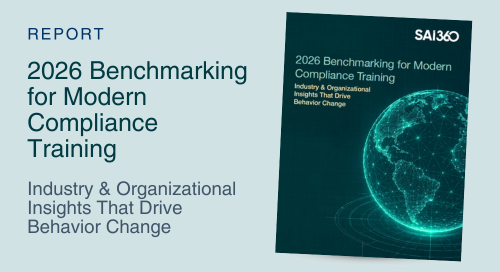 Modern compliance training goes beyond ticking a box. Discover the 2026 benchmarks driving real behavior change and building cultures of integrity.