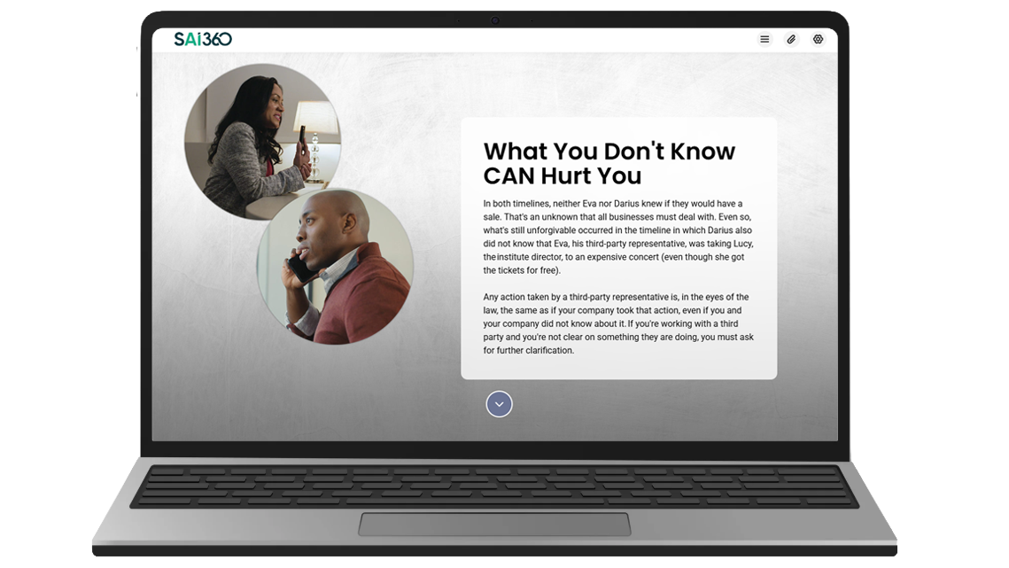 ABAC What You Know on Laptop Anti-Bribery and Corruption Training