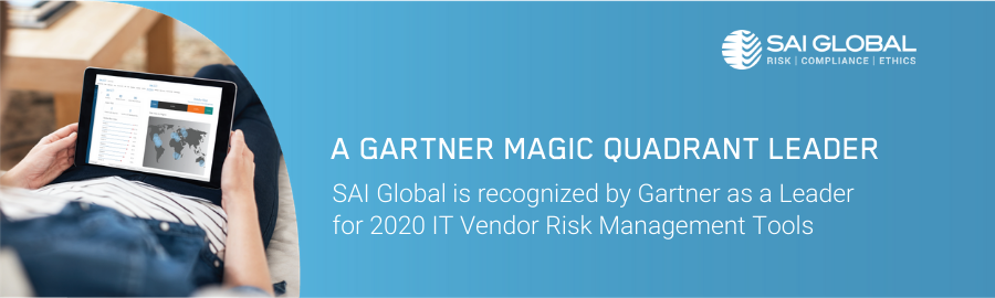 SAI360 Named a Gartner 2020 Magic Quadrant Leader for IT Vendor Risk Managment