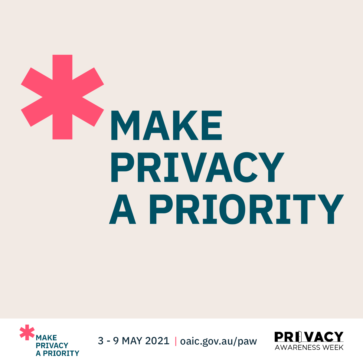 Privacy Awareness Week, May 3-9 in Australia